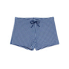 boys navy gingham brief