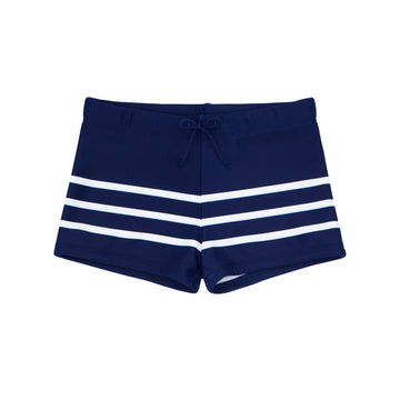 boys navy breton stripe brief