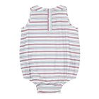 baby vintage stripe bubble romper