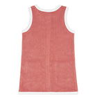 girls east end red french terry dress