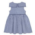 girls navy stripe sailor dress