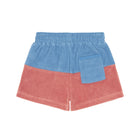 boys surfside blue and east end red colorblock french terry short