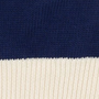 navy and cream trim