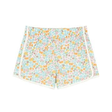 girls hawaiian floral shorts