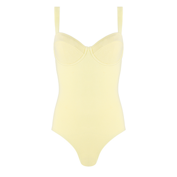 women’s banana terry one piece