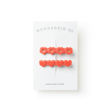 wunderkin co. poppy clip set