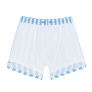 men's bay stripe boardie