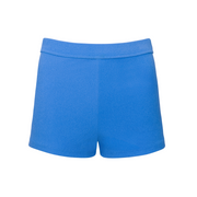 women's deep sea blue terry swim short