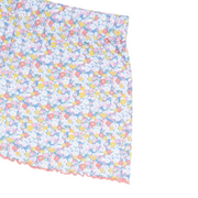 women's jasmine blossom shirt and short pima pajamas set