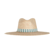sunshine tienda women's tamarin stripe palm hat