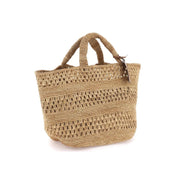 manebi tan raffia panier weaving