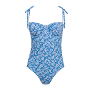 women's rosebay one piece with tie straps