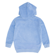 unisex clearwater blue french terry hoodie