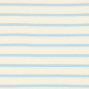 unisex cream and powder blue stripe short