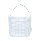 powder blue stripe quilted easter bucket