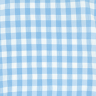 women's surfside blue crinkle gingham low waist bikini bottom