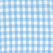 women's surfside blue crinkle gingham low waist bikini bottom