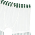 mens charleston green cabana stripe boardie