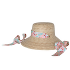 sarah bray bermuda girls palmetto sun hat with bluebells ribbon