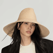 janessa leone natural tinsley hat
