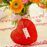 tops malibu red heart deluxe surprise ball