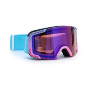 bling2o frost turquoise rhinestone kids winter ski goggles