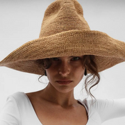 janessa leone sand waverly hat