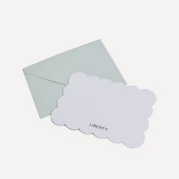 liberty london scalloped  notecard set