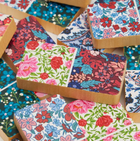 liberty london floral wood domino set