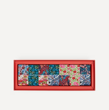 liberty london floral wood domino set