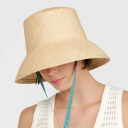 freya puffin sisal bucket hat