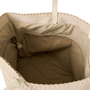 naghedi ecru jetsetter tote