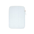 powder blue stripe tablet case