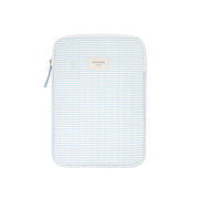 powder blue stripe tablet case