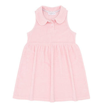 girls pink french terry tennis dress | 11/12 | contemporary swimwear & resort wear | minnow girls pink french terry tennis dress | 11/12 | contemporary swimwear & resort wear | minnow