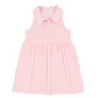 girls pink french terry tennis dress