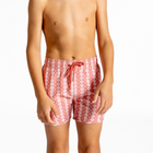 boys regatta red paisley boardie