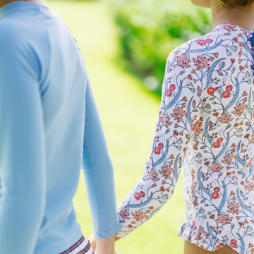 unisex dusk blue rashguard
