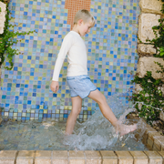 unisex cream rashguard