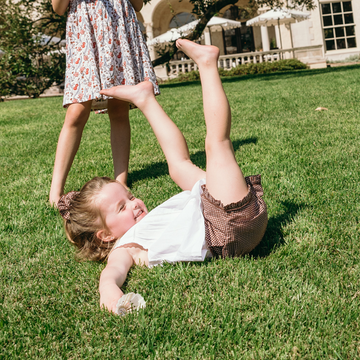 girls white align tank