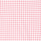 women's pink guava gingham bandeau bikini top