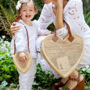 POOLSIDE big heart tote