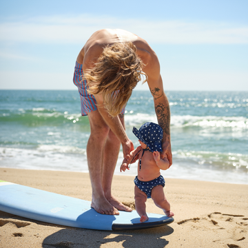 baby atlantic dot baby sun hat