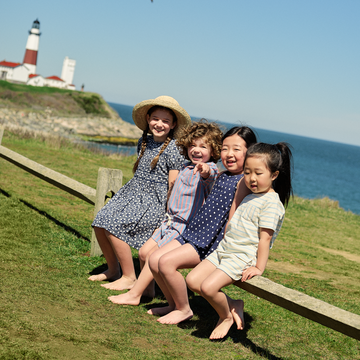 girls ditch plains daisy puff sleeve dress