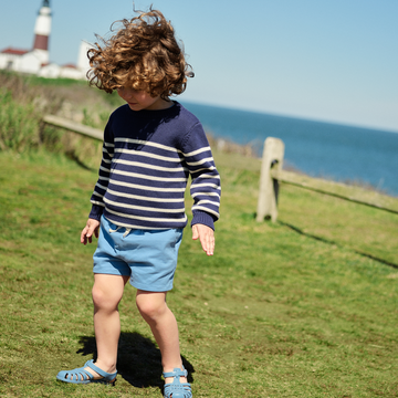 boys surfside blue ultra-soft twill shorts