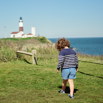 boys surfside blue ultra-soft twill shorts