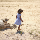 girls navy stripe sailor dress