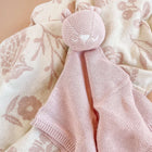 the blueberry hill blush pique blanket & bear lovey