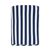 navy cabana stripe towel