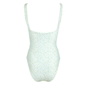 women's hibiscus ditsy simple one piece